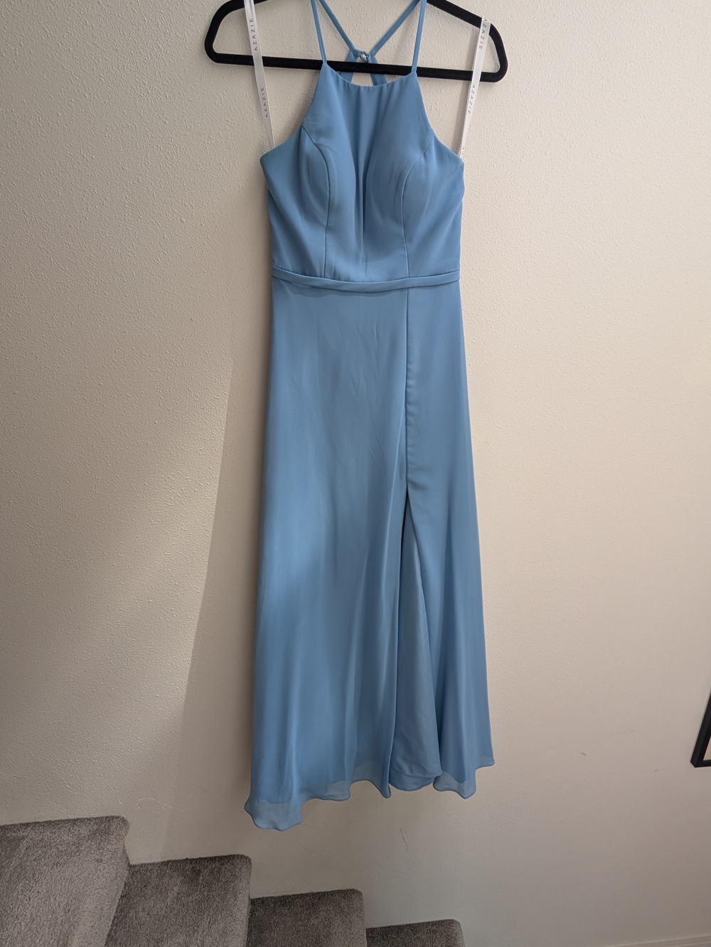 Dusty blue Floor length Dress
